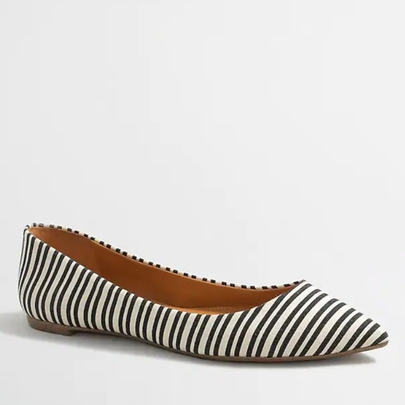 J. Crew Factory Shoes - j. crew amelia striped flats